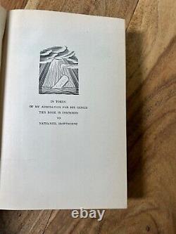 Antique 1930 Moby Dick or The Whale by Herman Melville Random House Book