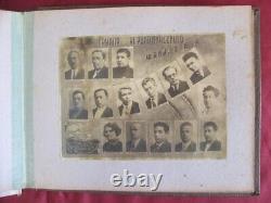 Antique 1935 Rare Photo Album Book Agriculture In Russia