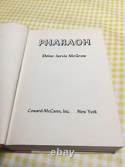 Antique 1958 Pharaoh by Eloise Jarvis McGraw Author Hard Cover Old & Rare Book