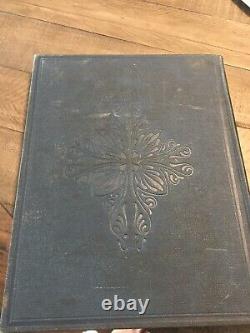 Antique Book 1800's Dante's Inferno Gustave Dore Occult Visions Of HELL RARE