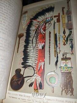 Antique Book 1882 Our Wild Indians DODGE Western American History RARE. Lib