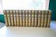 Antique Book Collection Historical Tales-morris Decorative Staging Green Gilded