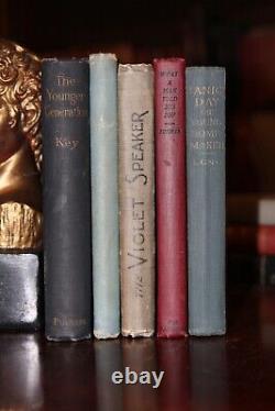 Antique Book Collection Literature, Homemaking, Poetry & Cooking (1910s-1940s)