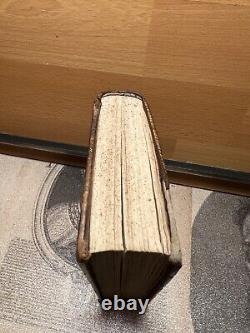 Antique Book Conferences ECCLESIASTIQUES Rarity 1778 BIBLIA Collection