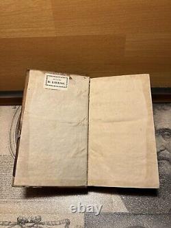 Antique Book Conferences ECCLESIASTIQUES Rarity 1778 BIBLIA Collection