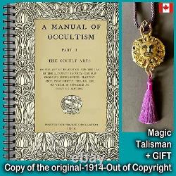 Antique Book Occultism Magic Esotericism Manuscript Occult Manual Witchcraft Bid