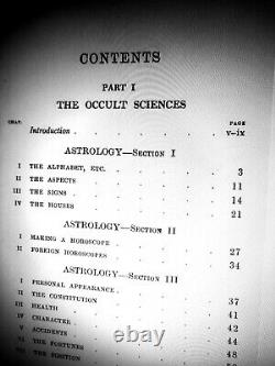 Antique Book Occultism Magic Esotericism Manuscript Occult Manual Witchcraft Bid