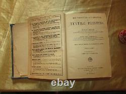 Antique Book Principles & Practice Of Textile Printing Rare & Unique book 1936's