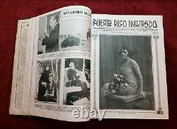 Antique Book / Puerto Rico Ilustrado Magazine / Complete Year 1924 Very Rare