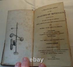 Antique Book RARE 1809 PRACTICAL ESSAY, ANALYSIS OF MINERALS Frederick ACCUM