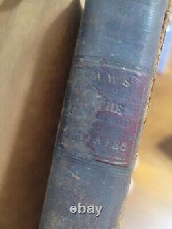 Antique Book RARE Laws of United States America The Acts of Fourth Congress RARE