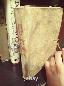 Antique Book Rare 250 year old LEDGER, commerce manuscript from 1769