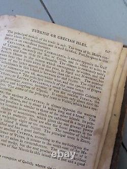 Antique Book Set 1815 Geographical Historical Commercial Grammar Vol I&II RARE