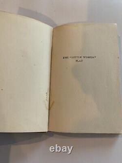 Antique Book The Little Women Play from Miss Alcott's Book 1900 Rare
