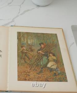 Antique Children's Book Daisy Days by Agnes M Clausen 1887 Illustrated Rare