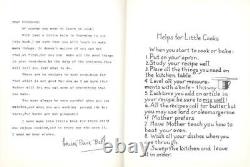 Antique Children's Cookbook JANE-LOUISE'S COOK BOOK Louise Price Bell Super Rare