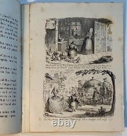 Antique Cinderella and The Little Glass Slipper George Cruikshank 1868 Softcover