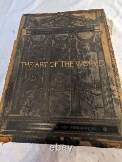 Antique-Collectible 1893 The Art Of The World Illustrated Book Volume I