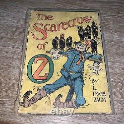 Antique Collection of 4 L. Frank Baum Wizard of Oz books 1910-1929