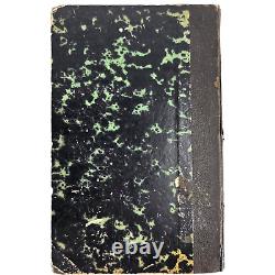 Antique Die Homoopathie by Von Bonning Hausen Book Black Cover Germany 1834 Rare