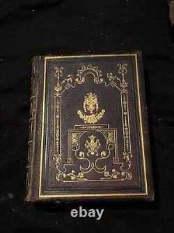Antique Early 1800's Leather Book PARADISE LOST by John Milton RARE