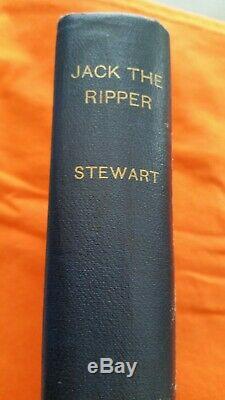 Antique Extremely Rare Jack the Ripper A New Theory Book By William Stewart 1939