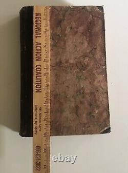 Antique Farming Agriculture Book PATENTS 1800s 1849 Rare American History Patent