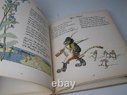 Antique GERMAN Kid's FAIRY BOOK O Du Heimatflur! Leipzig 1st Hahn Dietrich Sell