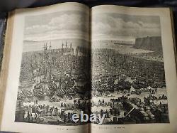 Antique Illustrated London News Book July to December 1875 Rare See Description