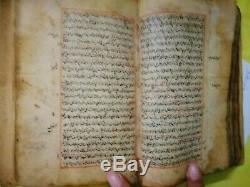 Antique Islamic Handwritten Arabic Book VERY RARE! Dated 350 Years Old