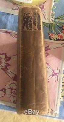 Antique Jane Eyre Book Charlotte Bronte Engravings RARE EDITION