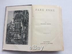 Antique Jane Eyre by Charlotte Bronte Alta Edition Currer Bell Preface 1847 Rare