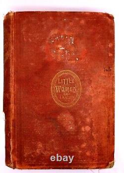 Antique Little Women Book by L. M. Alcott First Edition 1871 RARE