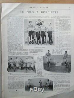 Antique Major Taylor Newspaper Magazine Orient Cycles 1898 Rare