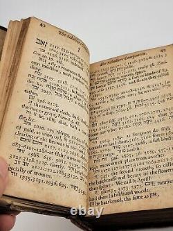 Antique Manuscript, Bible Interpret Greek and Hebrew, 1648 Rare. Christmas Gift