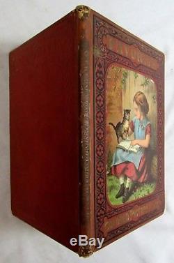 Antique McLOUGHLIN BROS Victorian Children's FAVORITE COLORED PICTURE BOOK Rare
