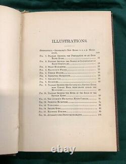 Antique Medical Book- Rare 1881 Microscopical Technology by Carl Seiler M. D