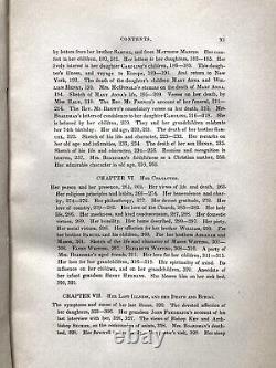 Antique, Memoir Of Mrs. Mary Anna Boardman, 1849, Early American Genealogy, Rare