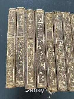 Antique Nelson New Century Library Sir Walter Scott 1800s 22 Book Collection