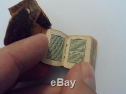 Antique Ottoman Very Rare Old Lithography Miniature Koran Quran Islamic