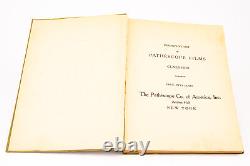Antique Pathe Descriptive Catalog of Pathescope Films 1918 Original Book RARE