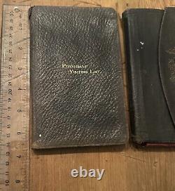 Antique Physician Ledger Record Bill Books Obstetrics Memoranda Rare 1900 & 1920