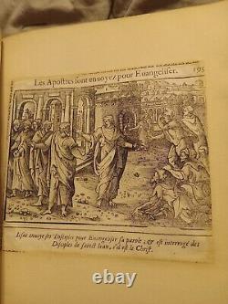 Antique Plates From The Bible c. 1596 over 200 fantastic illustrations rare