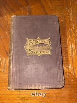 Antique RARE 1870 Honeysuckle Cottage by H N W B Sunshine Series Andrew F Graves