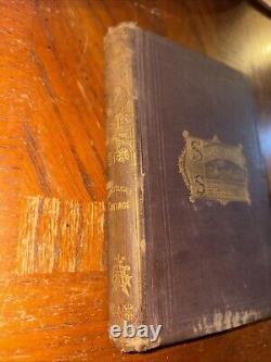 Antique RARE 1870 Honeysuckle Cottage by H N W B Sunshine Series Andrew F Graves