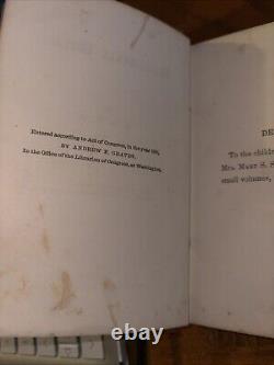 Antique RARE 1870 Honeysuckle Cottage by H N W B Sunshine Series Andrew F Graves