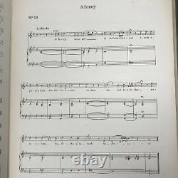 Antique RARE 1917 Synagogue Music Set/3 Worship Service Books Goldstein Cinci