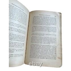 Antique RARE Book Reading And Elocution Theoretical And Practical (1872) by Ran