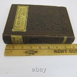 Antique RARE Book The Green Mountain Boys Judge D. P. Thompson 1839 Collectible