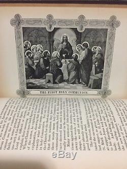 Antique Rare 1885 The Seven Gates of Heaven, Roman Catholic 4887